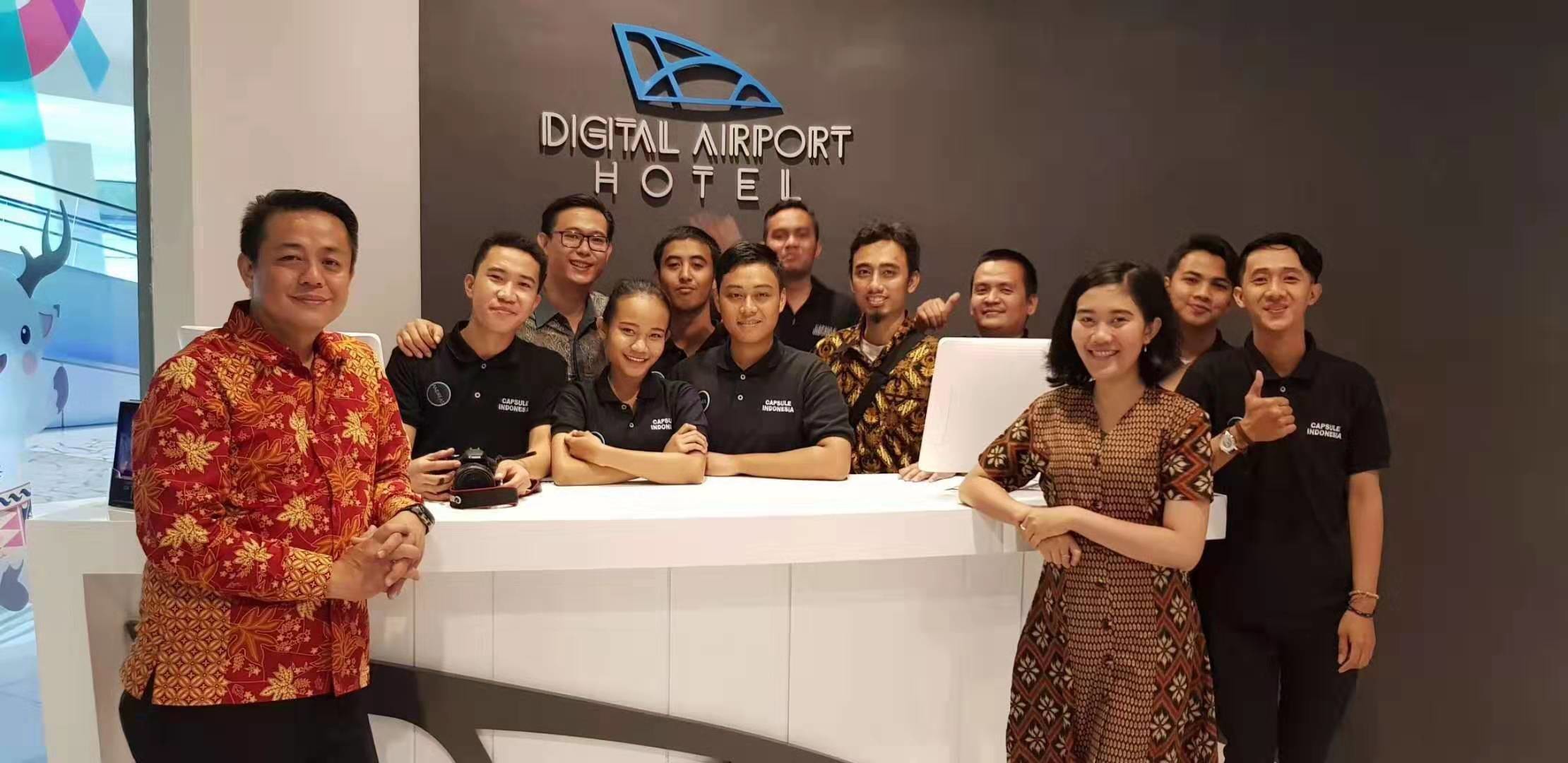 último caso de la compañía sobre Hotel de cápsula del aeropuerto de Jakarta